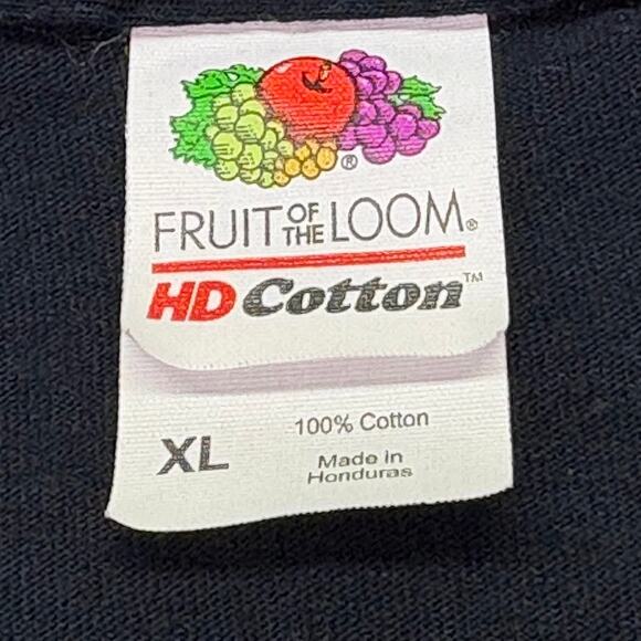 The Rolling Stones 1978 Replica Big Logo Band Tee Shirt Black Size XL - Picture 2 of 7